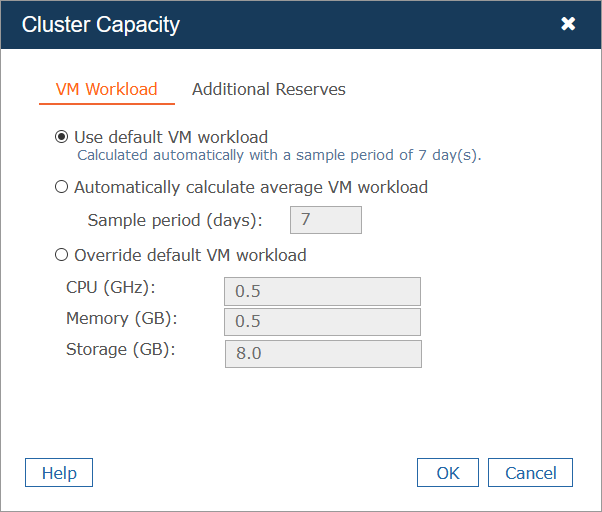 Cluster Capacity