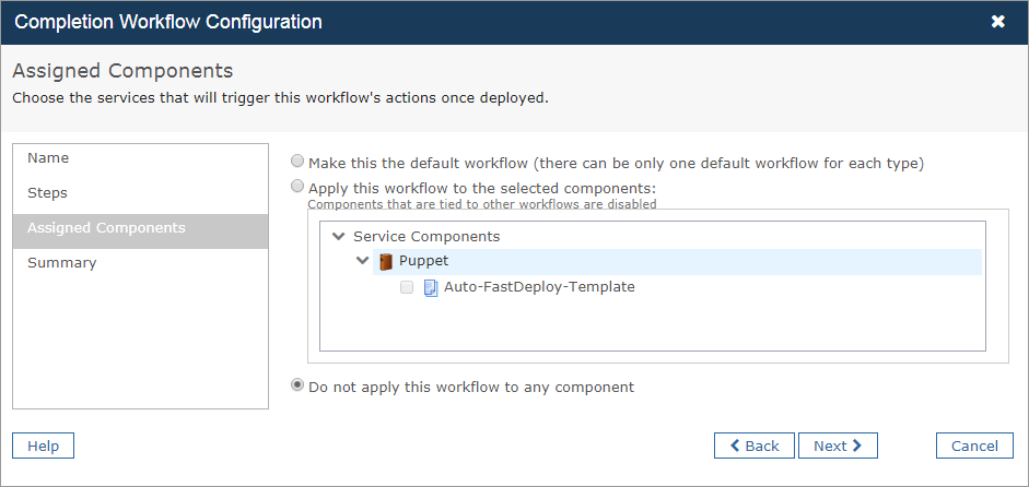 Assigned Components